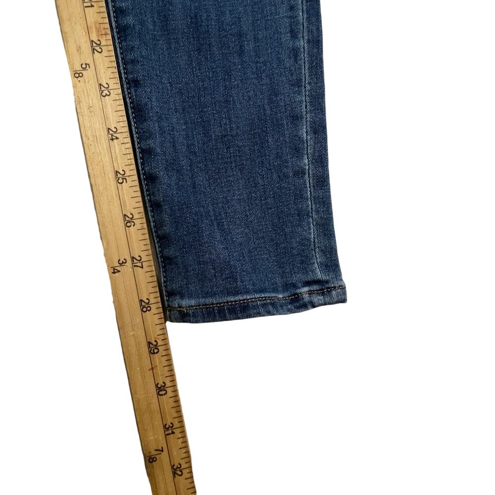 American Eagle Jegging Jeans Women’s 6 Blue Mid Rise Next Level Stretch - Picture 9 of 11